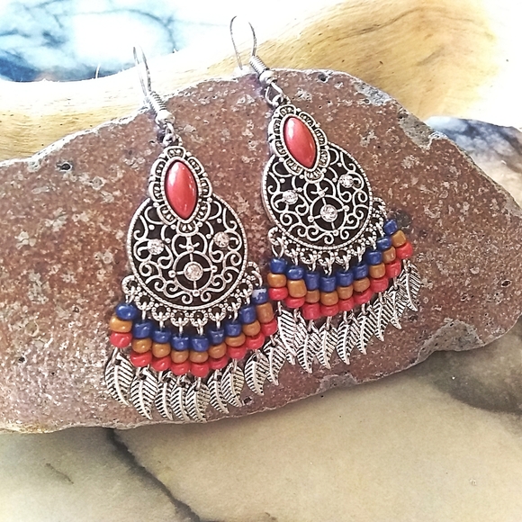 Jewelry - 🐞2/$20 Boho Drop Dangle Dreamcatcher Earrings